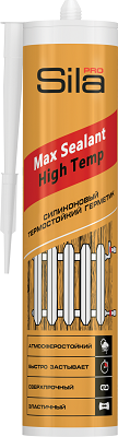 Герметик силиконовый термостойкий, Красный, Sila PRO High Temp